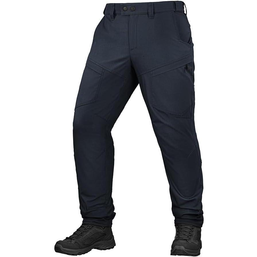 image:imageMTac Patrol Flex Cargo Tactical Pants for Men Water Resistant amp Durable Ripstop Mens Work Hiking Pants with 6 PocketsDark Navy Blue