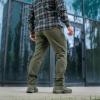 M-Tac Patrol Flex Cargo Tactical Pants for Men, Water Resistant & Durable Ripstop Men’s Work Hiking Pants with 6 Pockets(Army Olive)