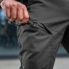 M-Tac Patrol Flex Cargo Tactical Pants for Men, Water Resistant & Durable Ripstop Men’s Work Hiking Pants with 6 Pockets(Black)