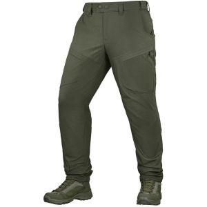 M-Tac Patrol Flex Cargo Tactical Pants for Men, Water Resistant & Durable Ripstop Men’s Work Hiking Pants with 6 Pockets(Army Olive)