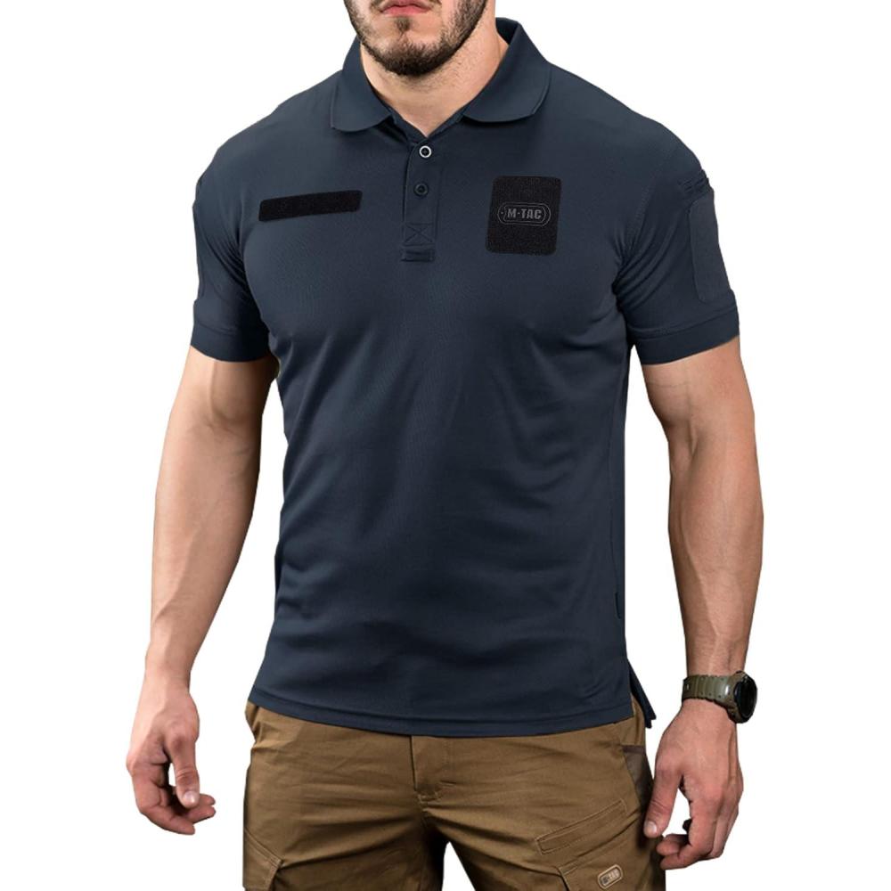 image:imageMTac Tactical Breathable Polo Shirt Military Quick Dry Coolmax Short Sleeve TShirt for MenDnb