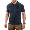 M-Tac Tactical Breathable Polo Shirt – Military Quick Dry Coolmax Short Sleeve T-Shirt for Men(Dnb)