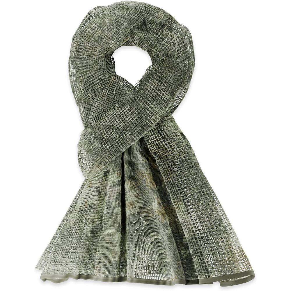 image:imageMTac Camo Mesh Sniper Veil Tactical Military Neck Face Head Netting Scarf for Hunting Paintball Wild Photography