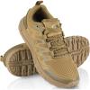 M-Tac Tactical Sneakers for Men – Lightweight Breathable Mesh Hiking & Training Shoes, Non-Slip EVA Sole, Durable Outdoor Walking Shoes for Hot Weather(Coyote)