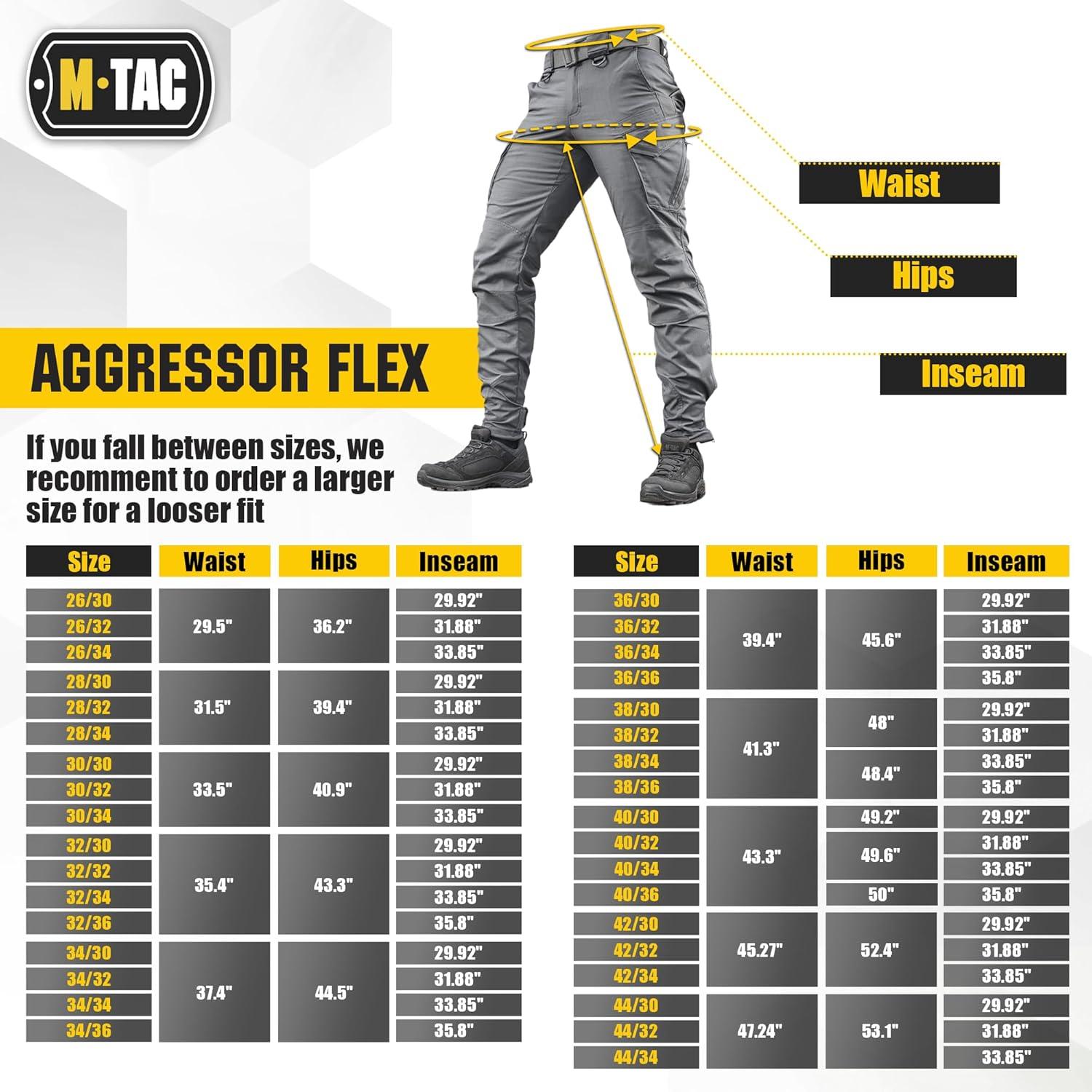 image:imageMTac Aggressor Gen II Flex Tactical Pants for Men Ripstop Stretch Cargo Pants with Reinforced Knees and Multiple PocketsDark Grey