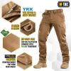 M-Tac Aggressor Gen II Flex Tactical Pants for Men, Ripstop Stretch Cargo Pants with Reinforced Knees and Multiple Pockets(Coyote Brown)